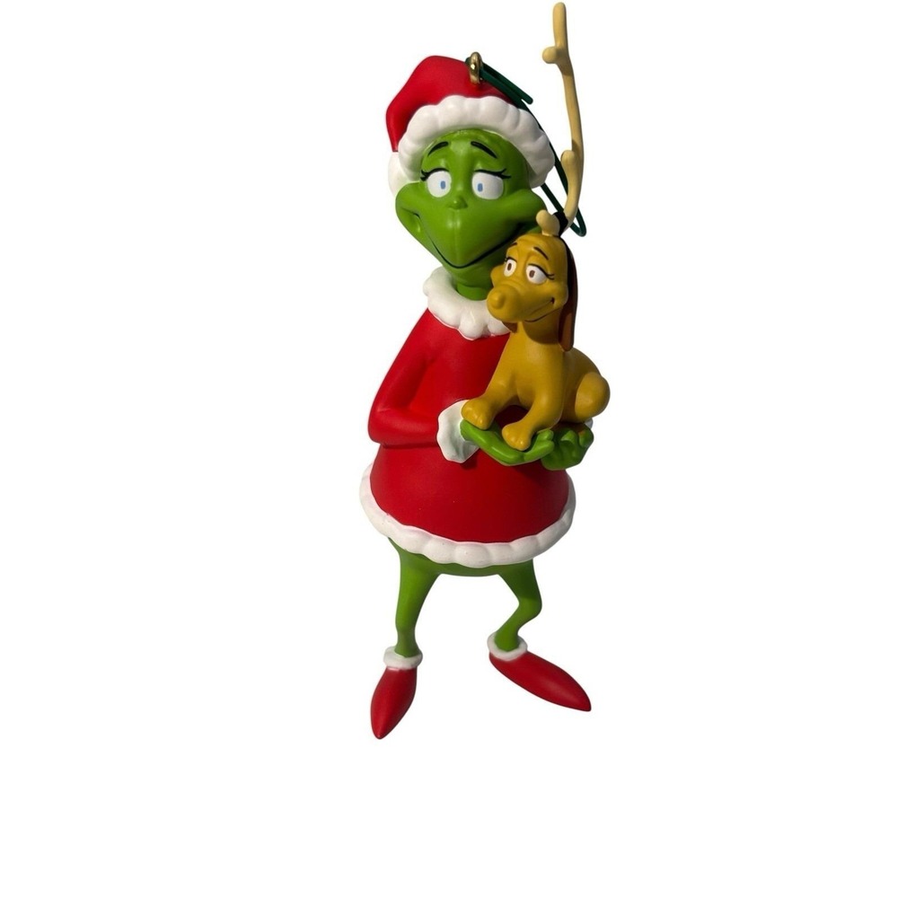 Vintage 1998 The Grinch & Max Dr. Seuss  Hallmark Keepsake Ornament